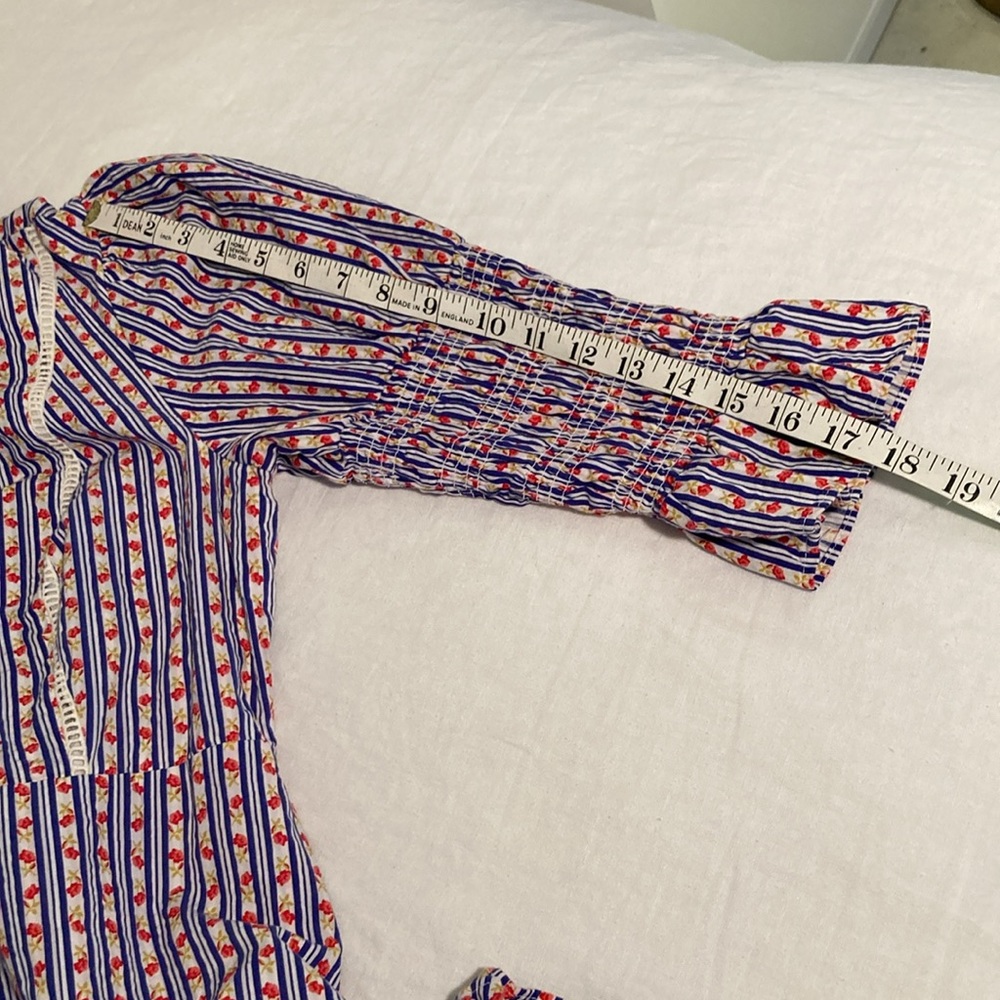 Laura Ashley + Urban Outfitters Maisy mock neck dress floral M - Picture 12 of 16